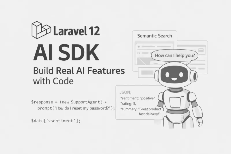 Laravel 12 AI SDK: Build Real AI Features with Code